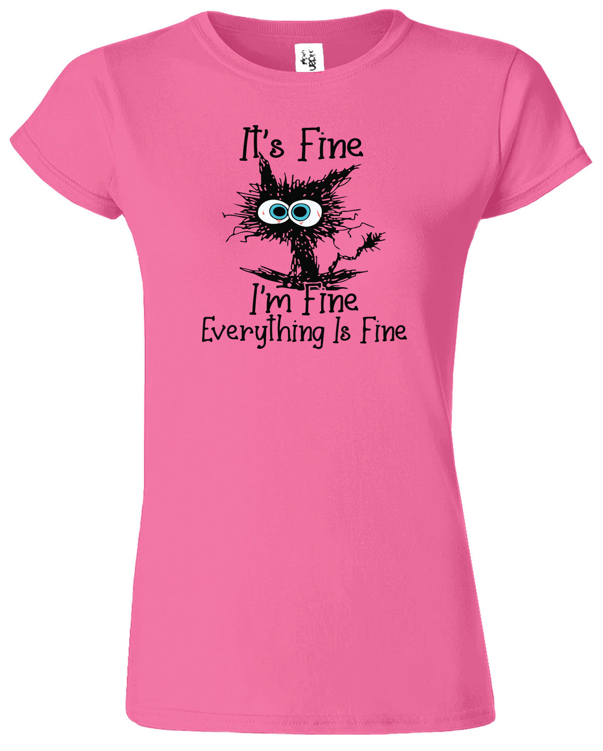 Women's I'm Fine Graphic T-Shirt