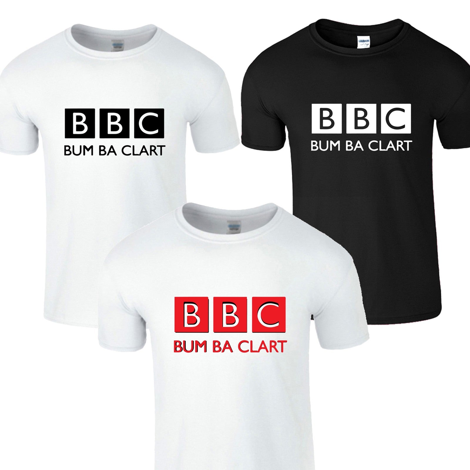 Men's and Kids' BUMBACLART BBC Jamaican Patois Cotton T-Shirt