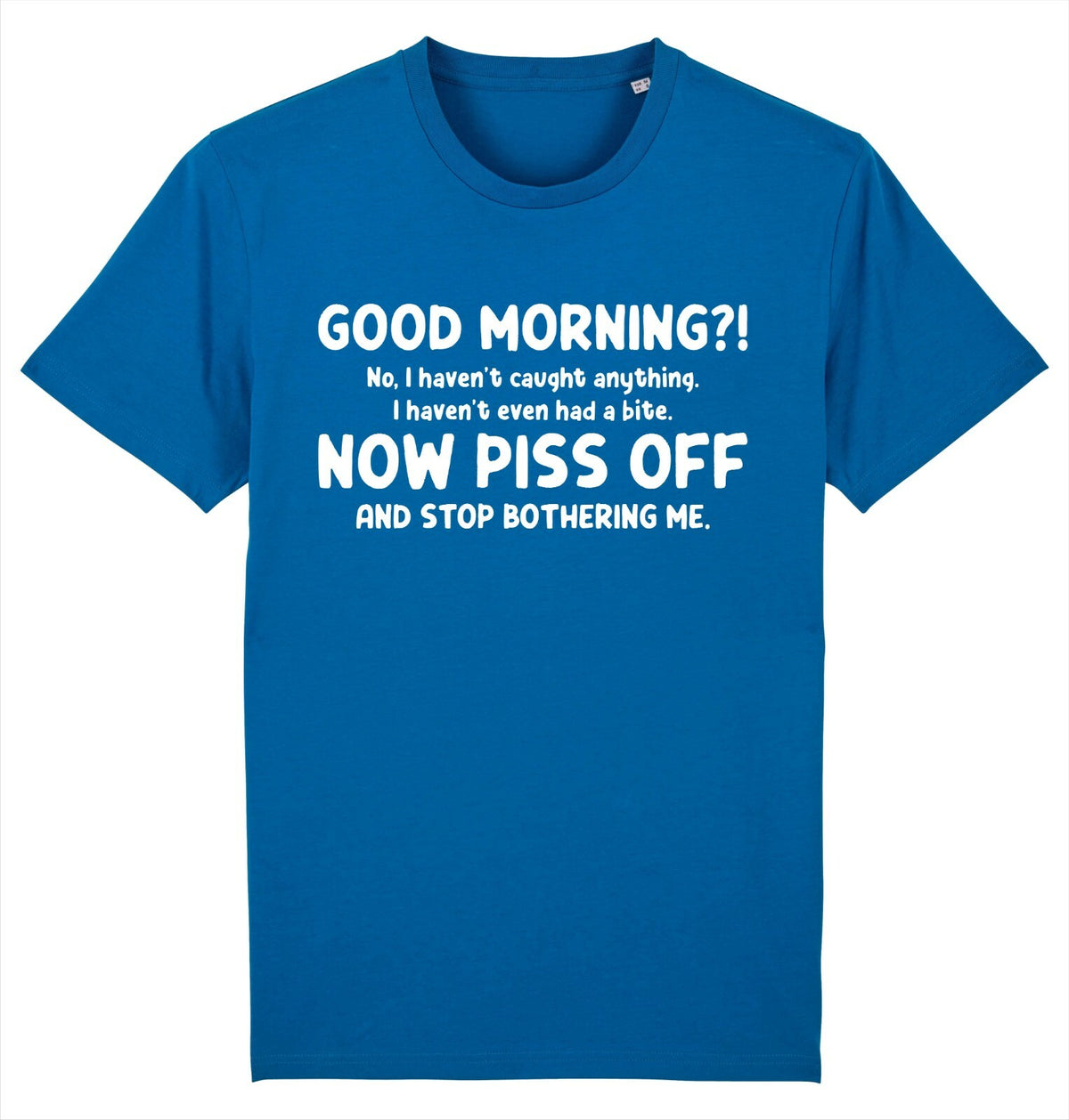 Fruit of the Loom Men's NO! I Havent Caught Anything Fishing Graphic T-Shirt