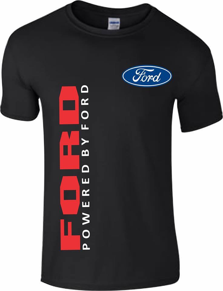 Gildan Men's Ford Logo Racing Graphic T-Shirt