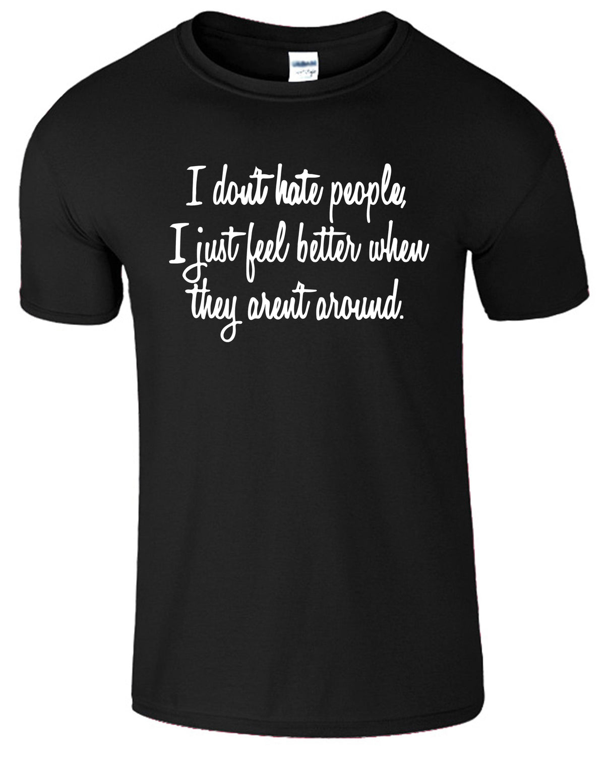 Men's Sarcastic Slogan Humour T-Shirt Short Sleeve