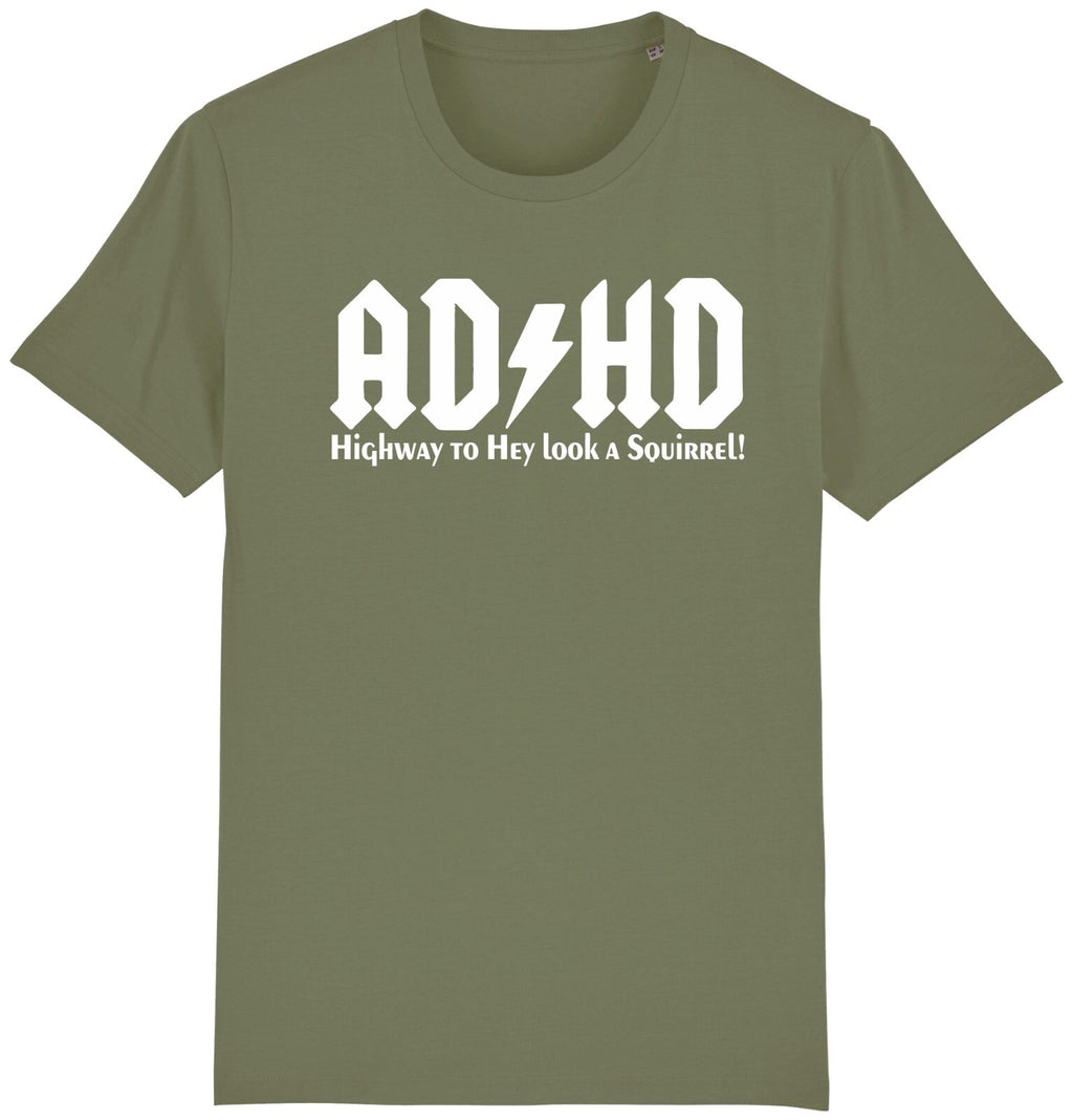 Fruit of the Loom Men's ADHD Squirrel Graphic T-Shirt