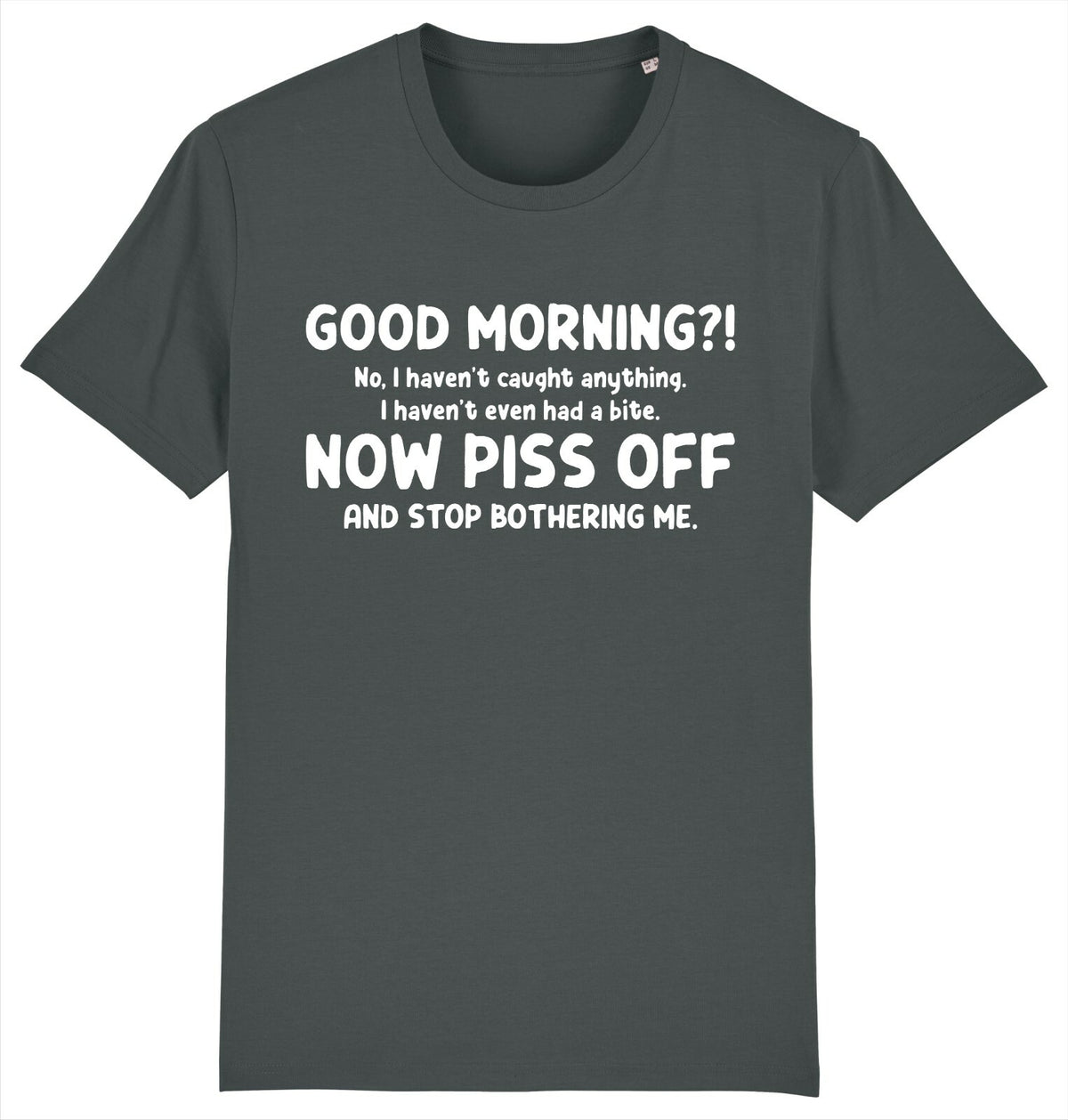 Fruit of the Loom Men's NO! I Havent Caught Anything Fishing Graphic T-Shirt
