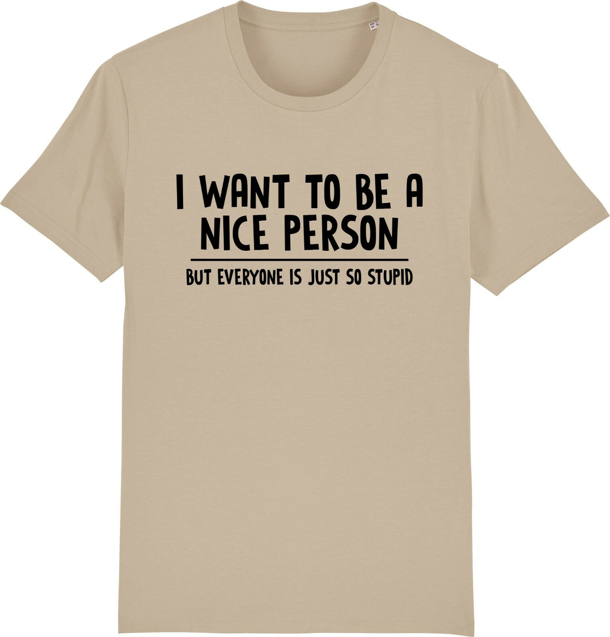 Fruit of the Loom Men's Nice Person Graphic T-Shirt