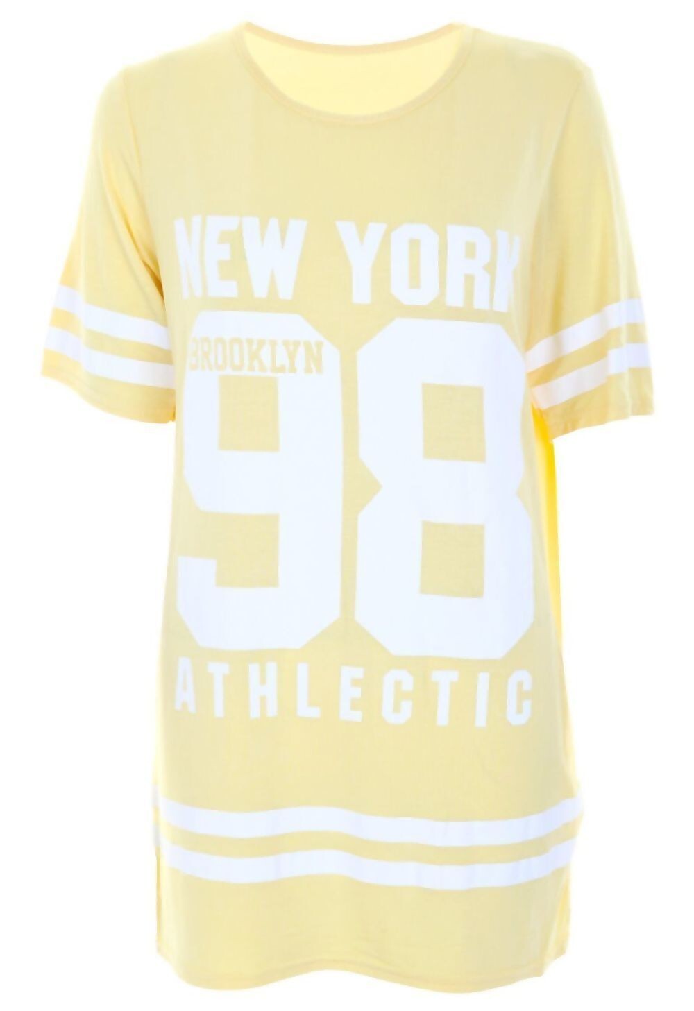 Women's New York 98 Brooklyn Stripe Varsity T-Shirt
