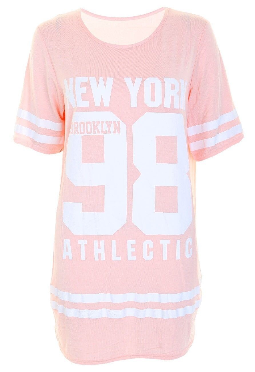 Women's New York 98 Brooklyn Stripe Varsity T-Shirt