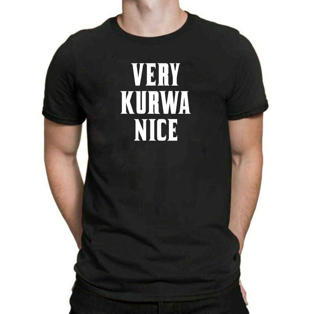 Men's Polska Very Kurwa Nice Graphic T-Shirt