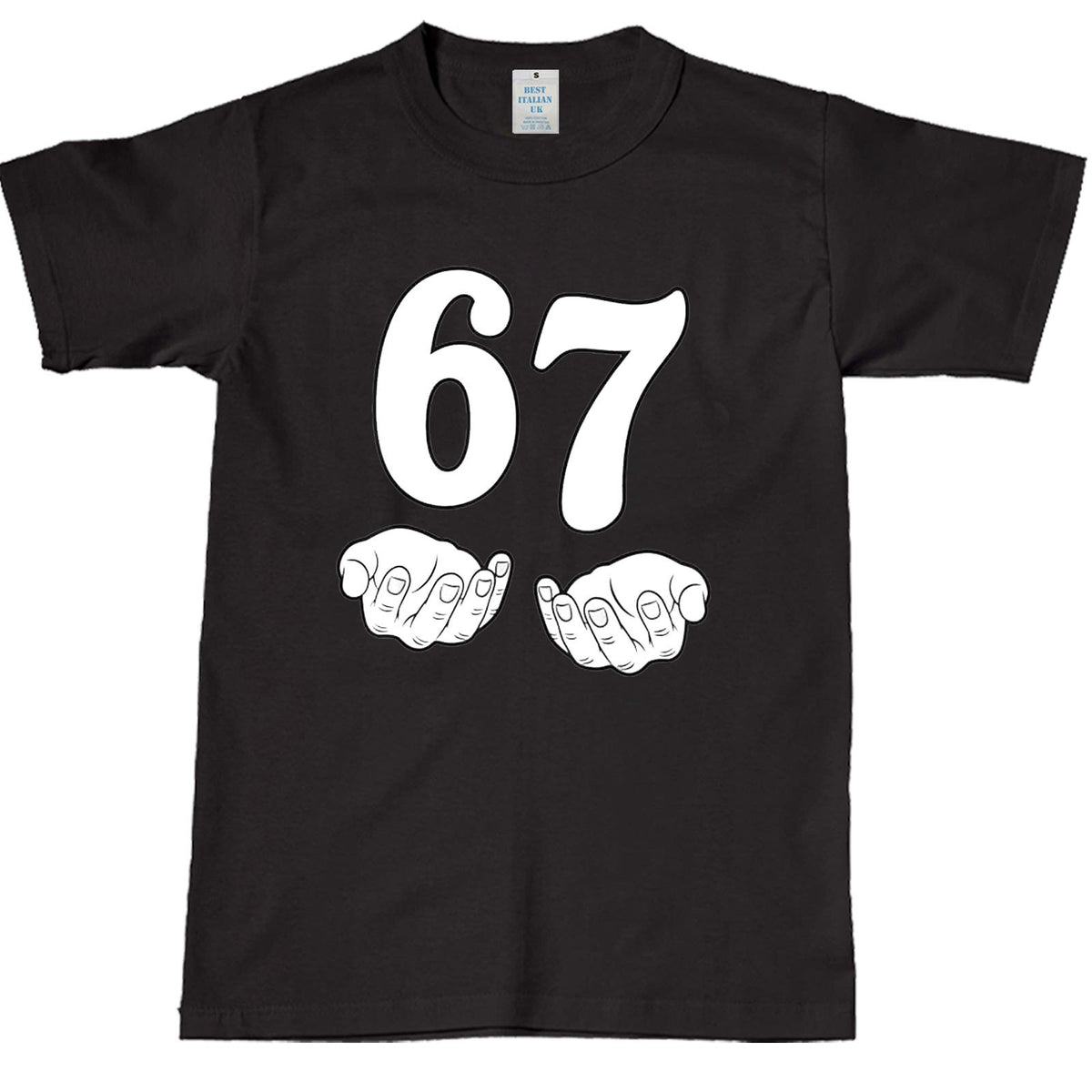 Unisex 67 Funny Meme Christmas T-Shirt Six Seven Xmas Gift