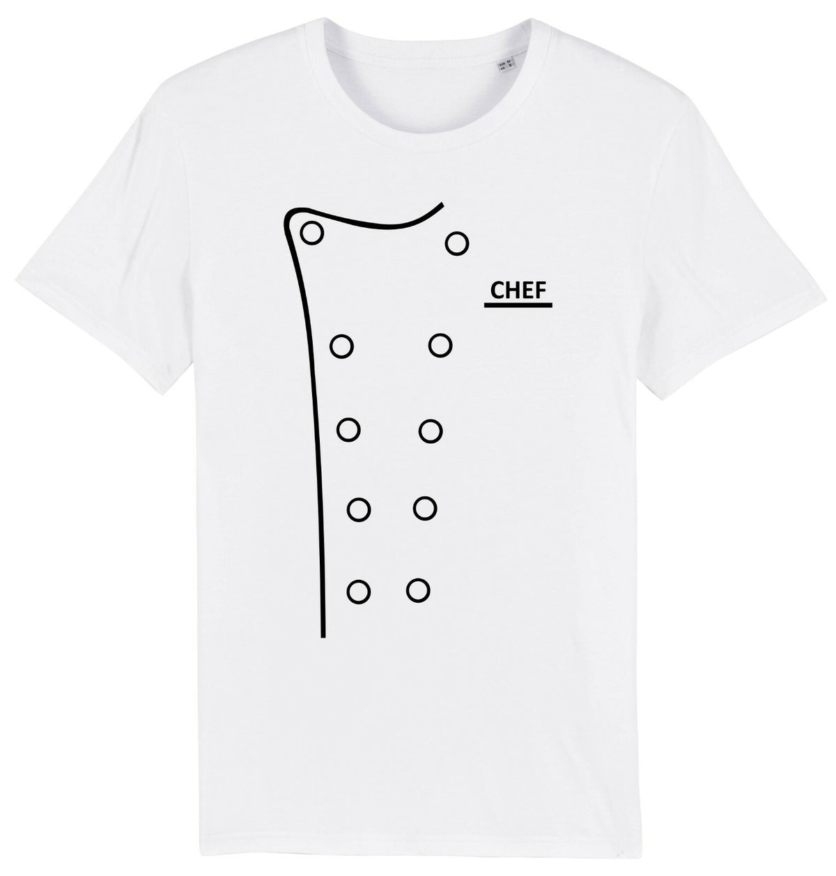 Fruit of the Loom Men's Chef's Jacket Sous Chef Graphic T-Shirt