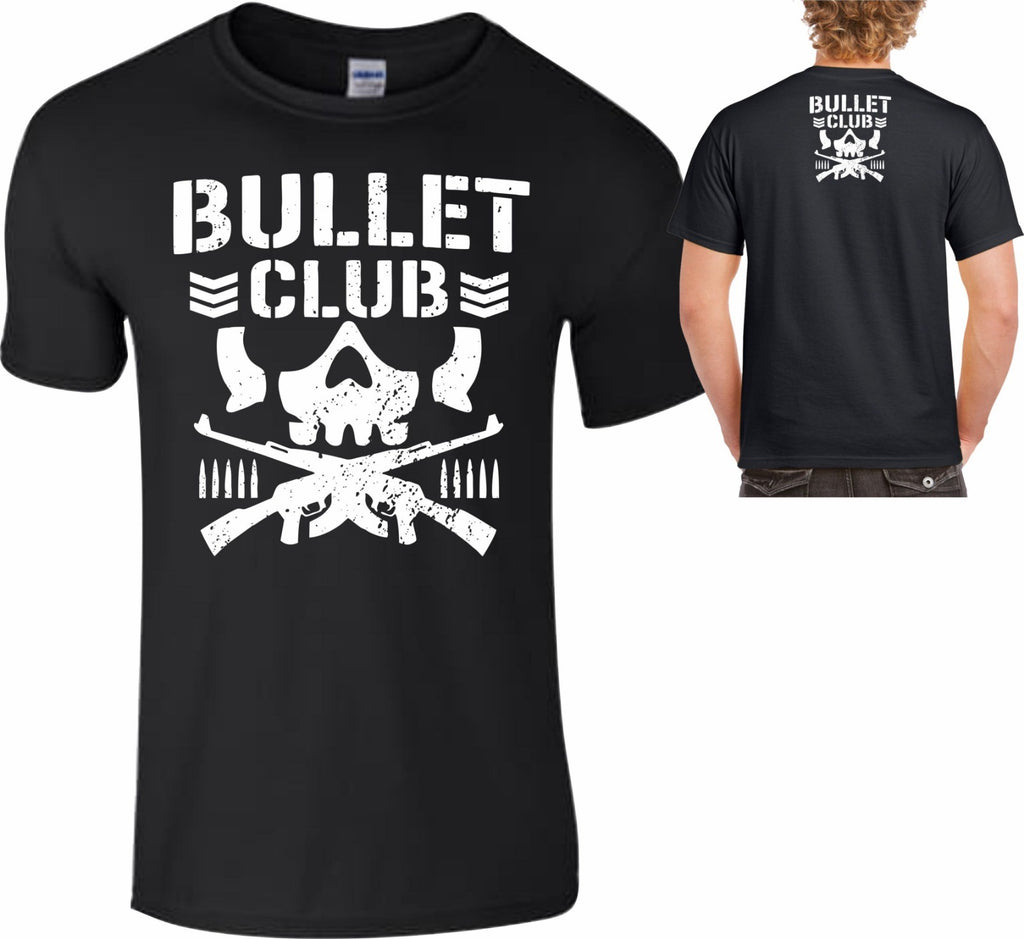 Gildan Men's Bullet Club Pro Wrestling Graphic T-Shirt