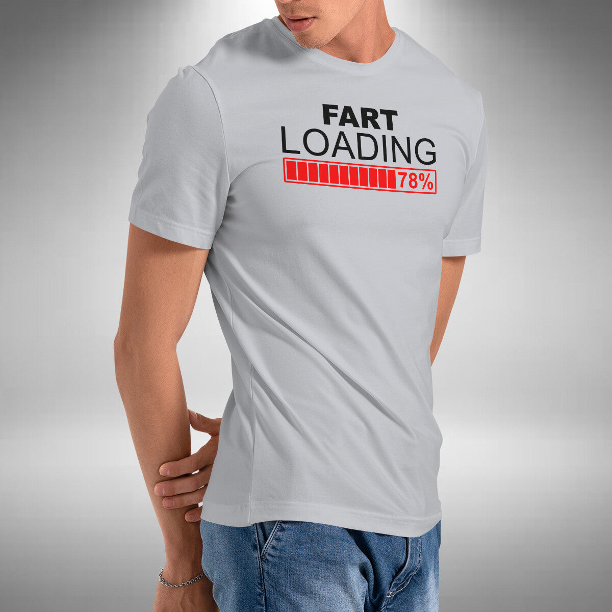 Gildan Men's Fart Loading Graphic T-Shirt