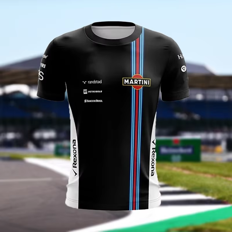 Williams Men's Martini F1 Racing Quick-Drying T-Shirt