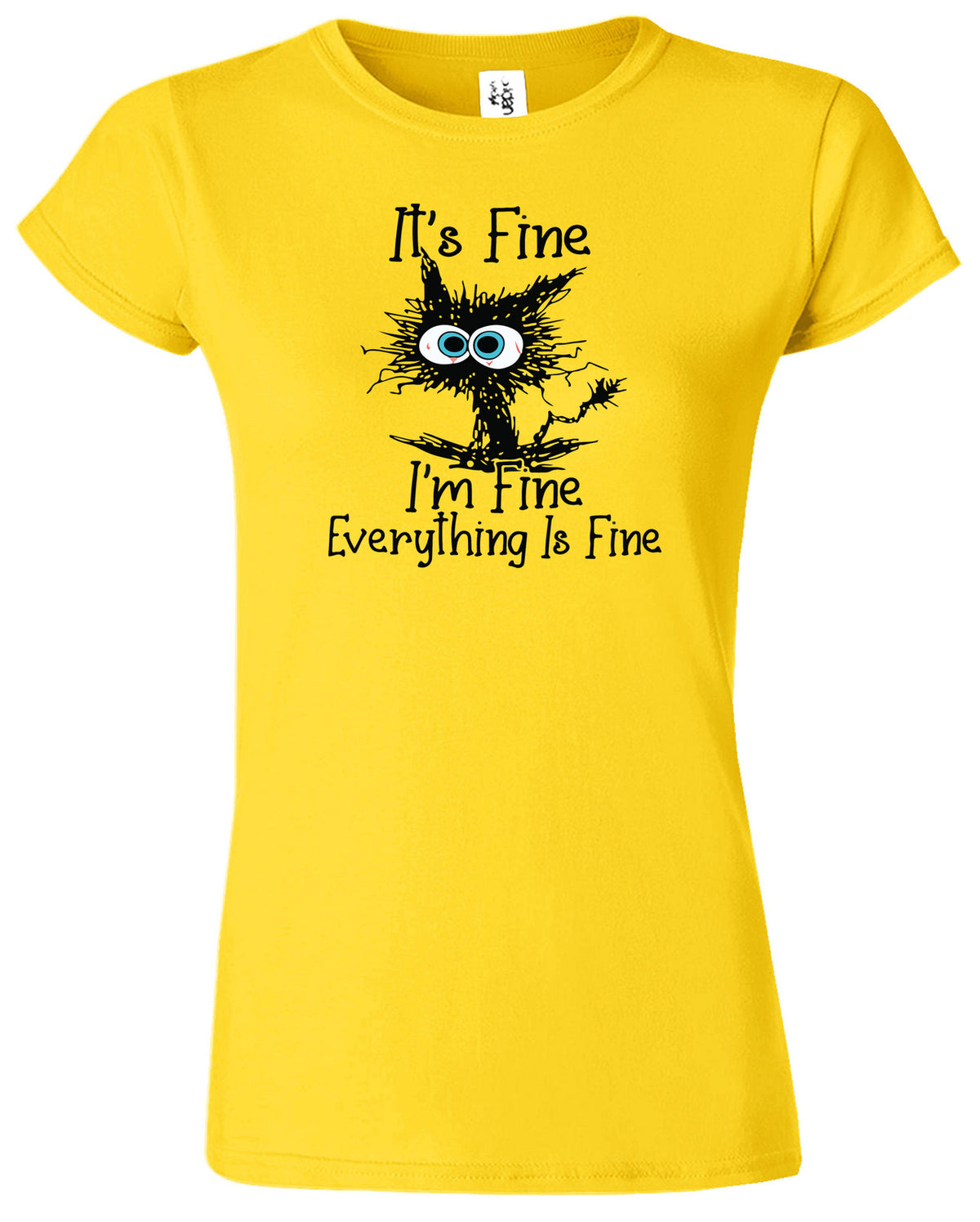 Women's I'm Fine Graphic T-Shirt