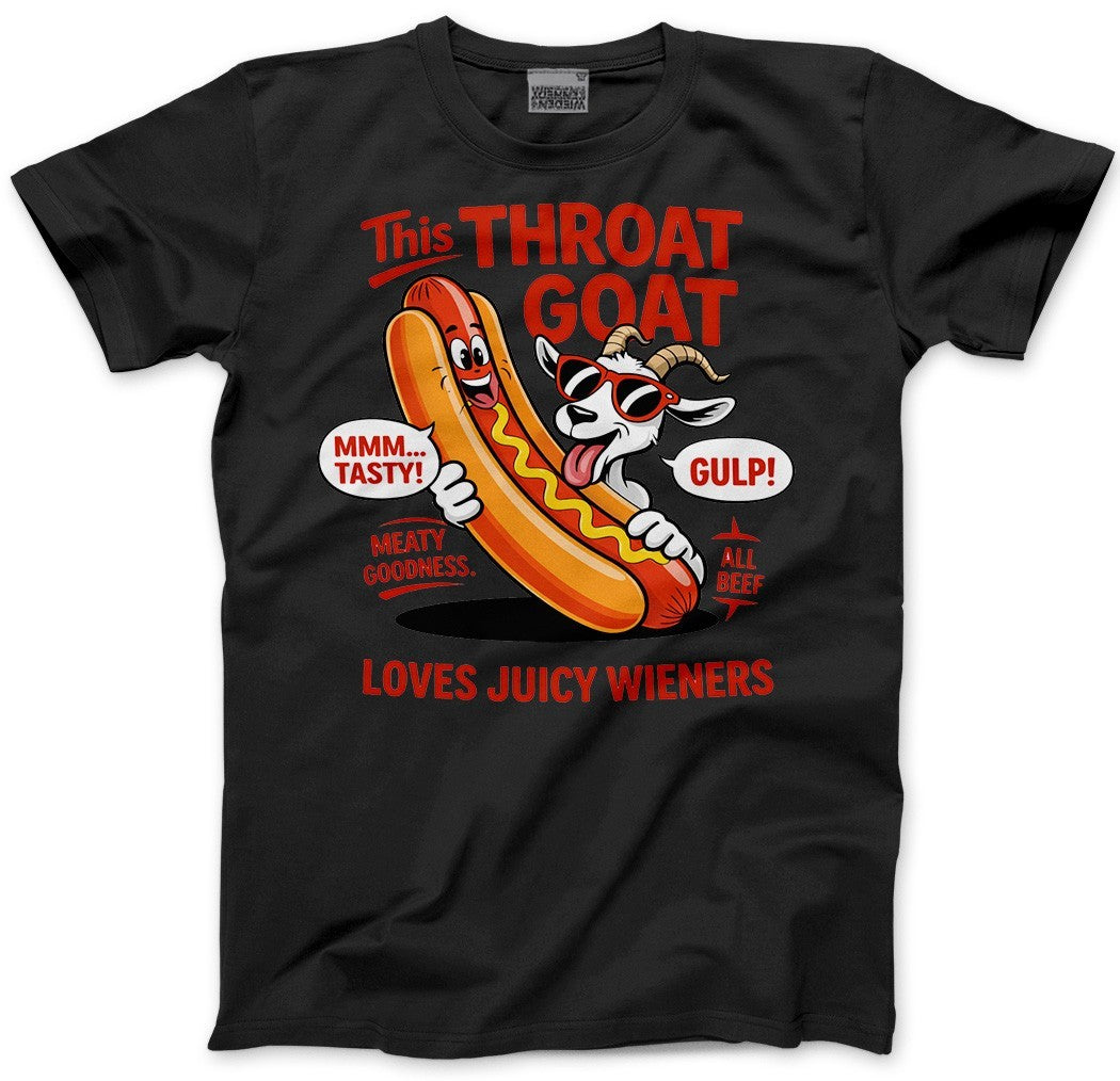 HotScamp Men's Offensive Joke Funny Graphic T Shirt Black