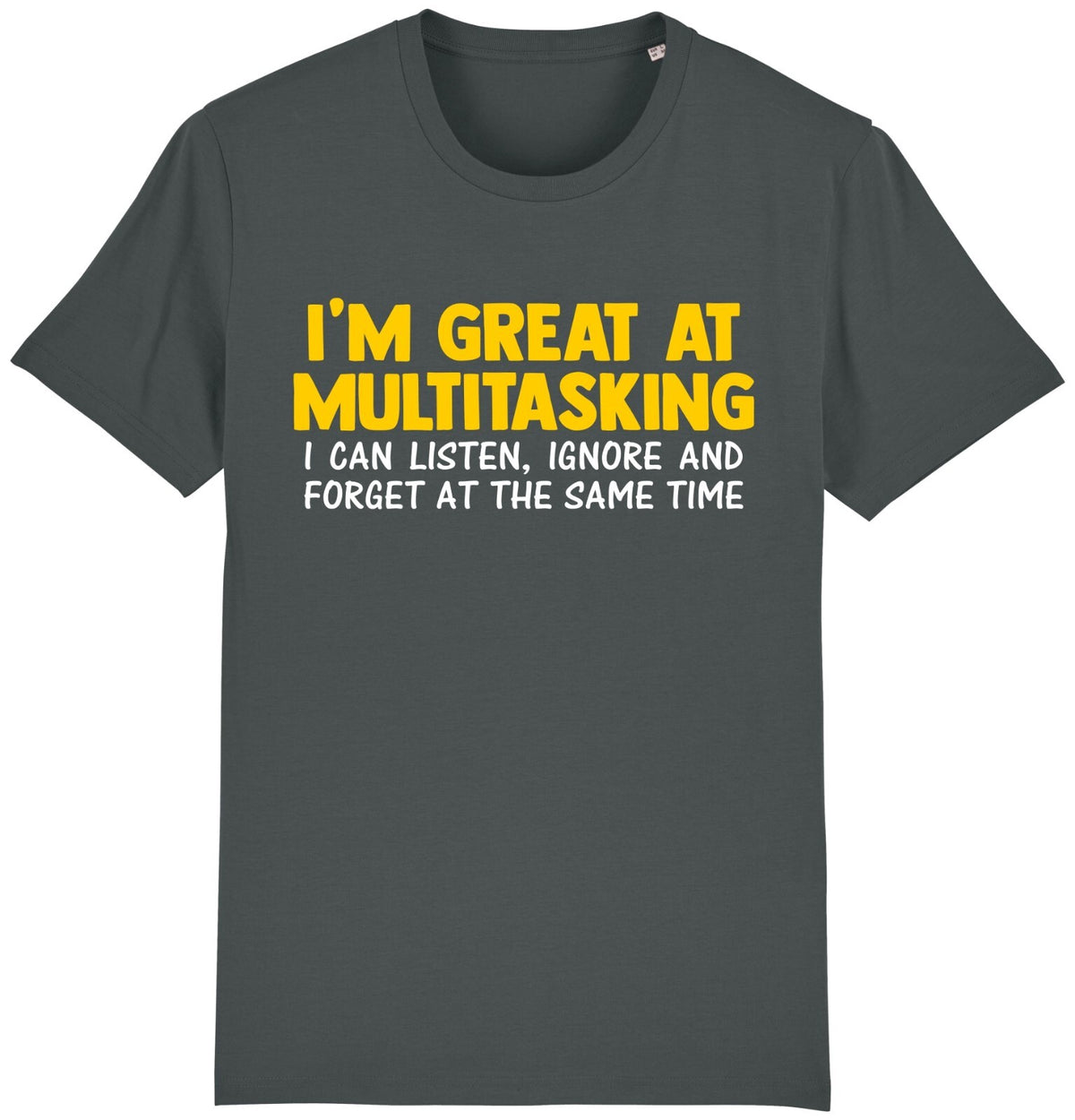 Fruit of the Loom Men's Multitasking Graphic T-Shirt