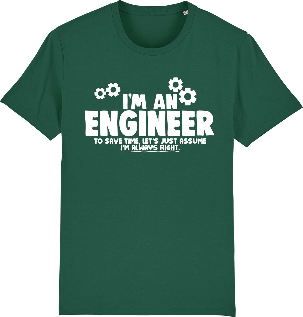 Fruit of the Loom Men's Engineer Graphic T-Shirt