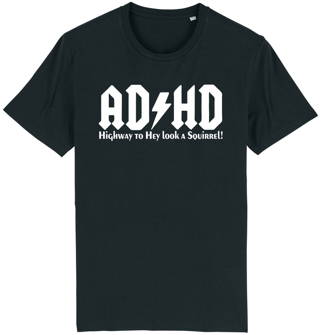 Fruit of the Loom Men's ADHD Squirrel Graphic T-Shirt