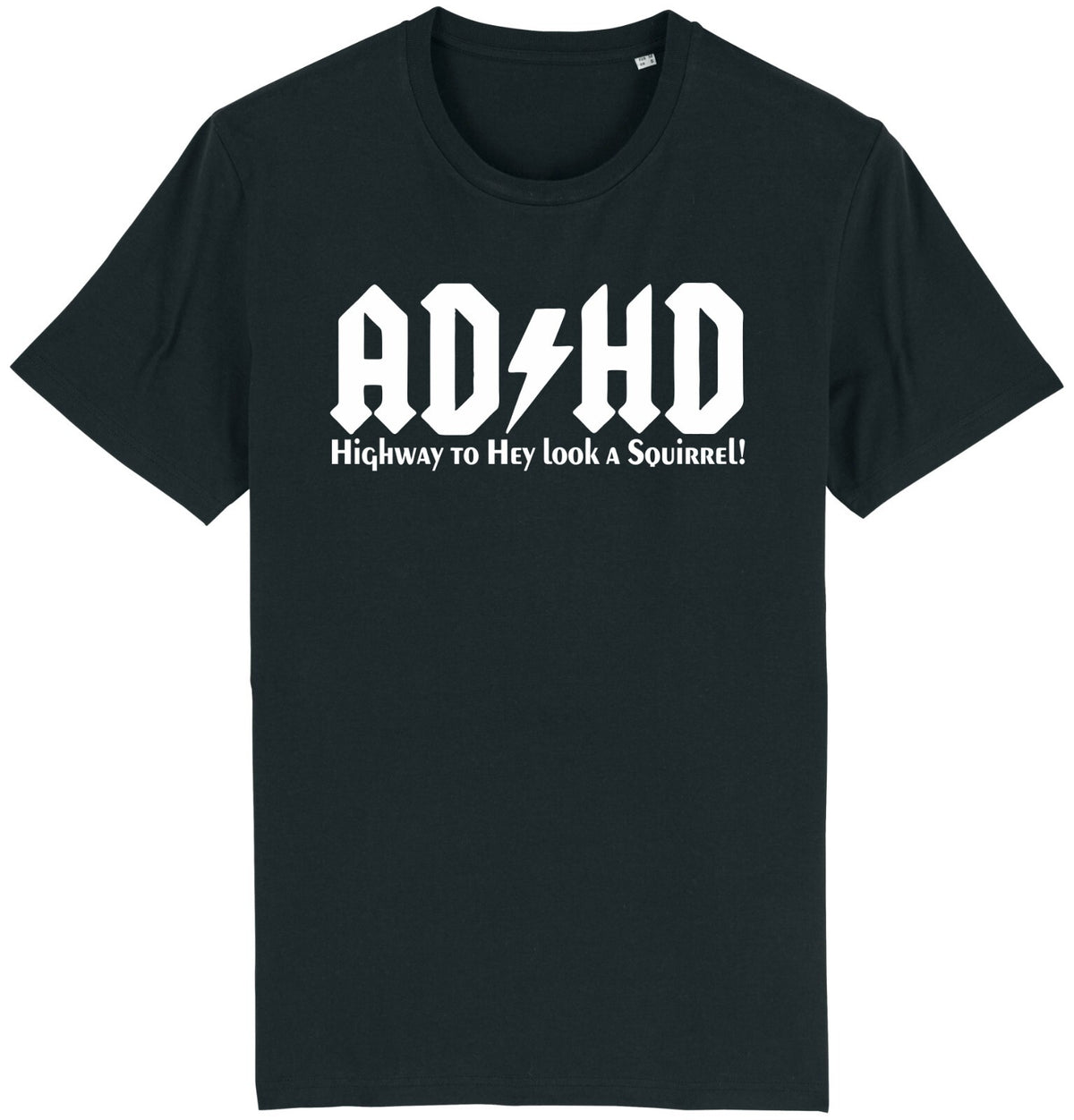 Fruit of the Loom Men's ADHD Squirrel Graphic T-Shirt
