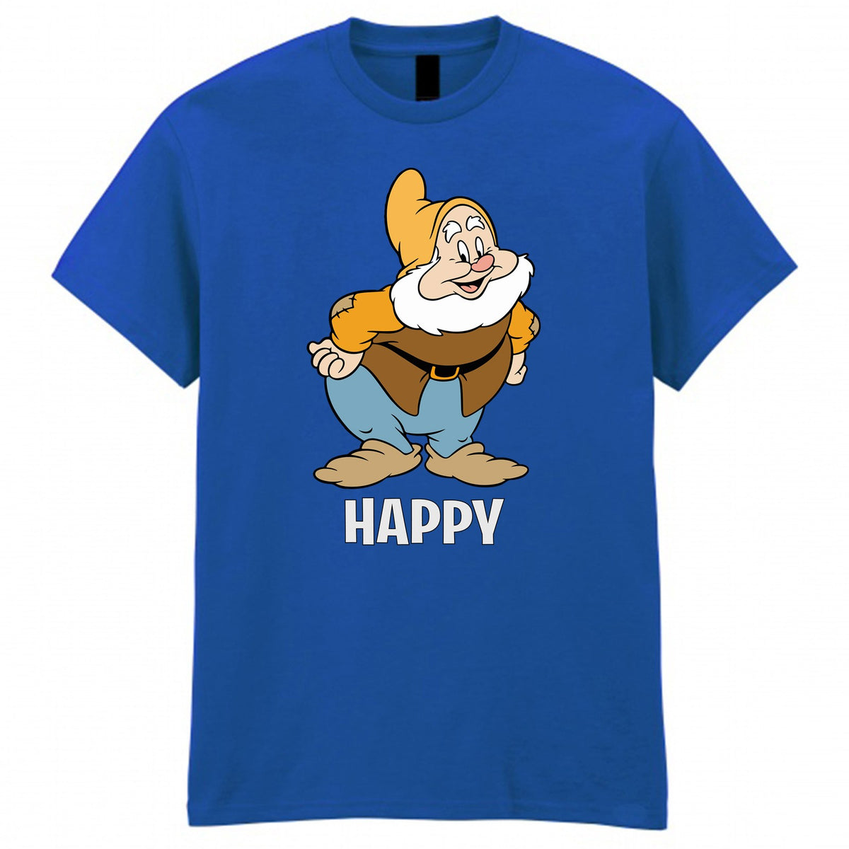 Snow White Seven Dwarfs T-Shirt Funny Halloween Costume Tee Top