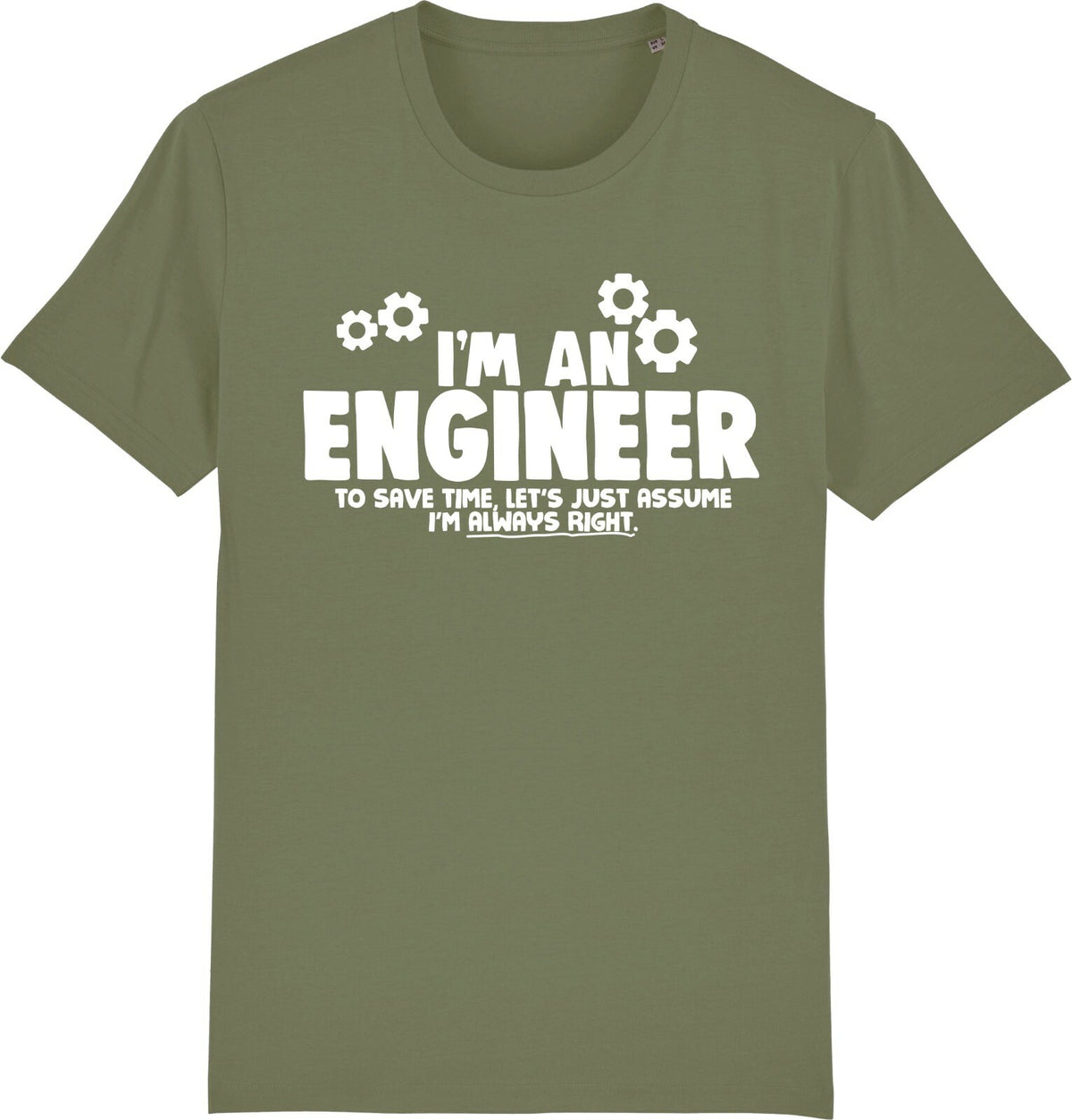 Fruit of the Loom Men's Engineer Graphic T-Shirt