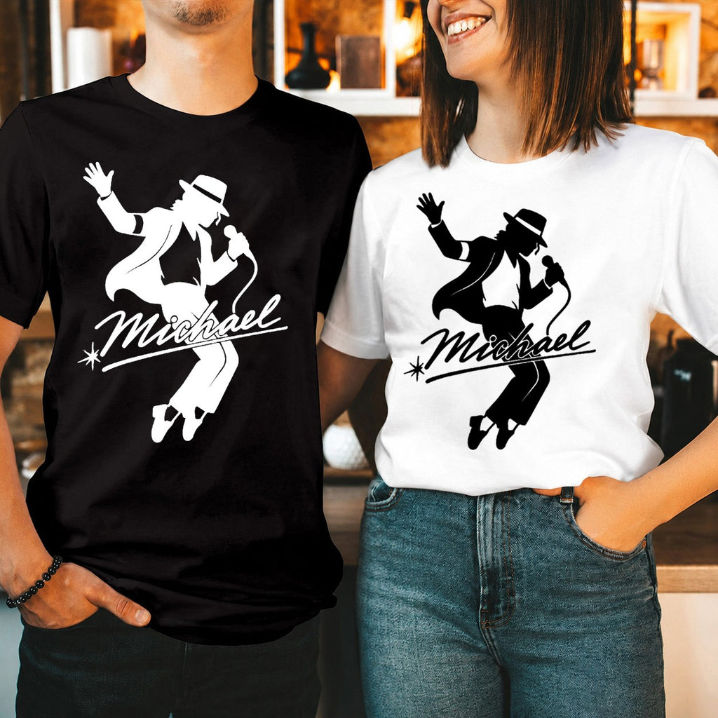 Men's Michael Jackson King of Pop Unisex Live Performance T-Shirt