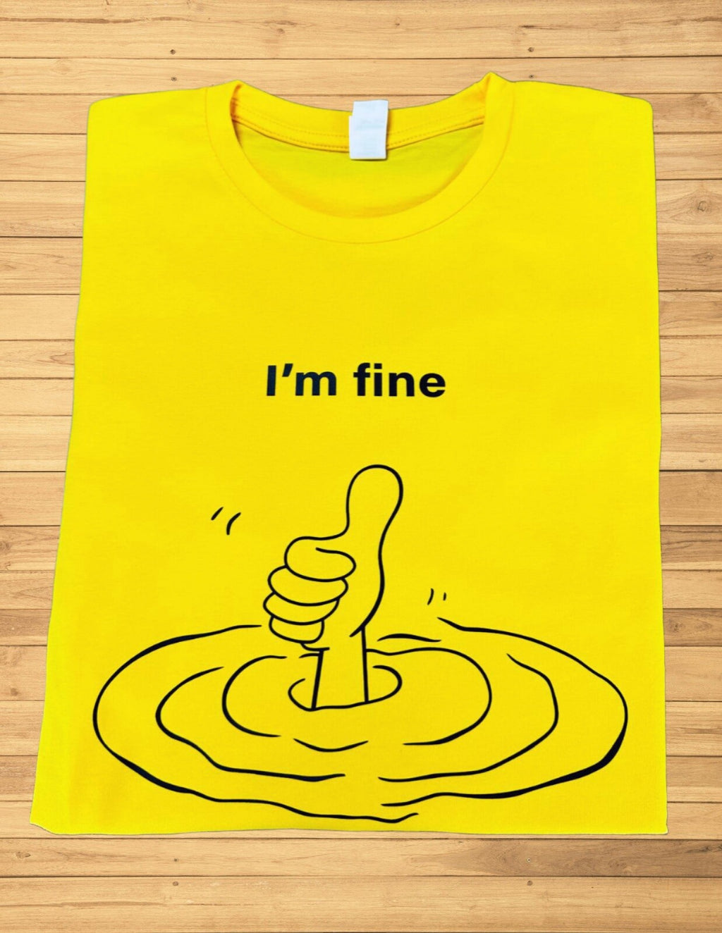 Men's I'm Fine Graphic T-Shirt