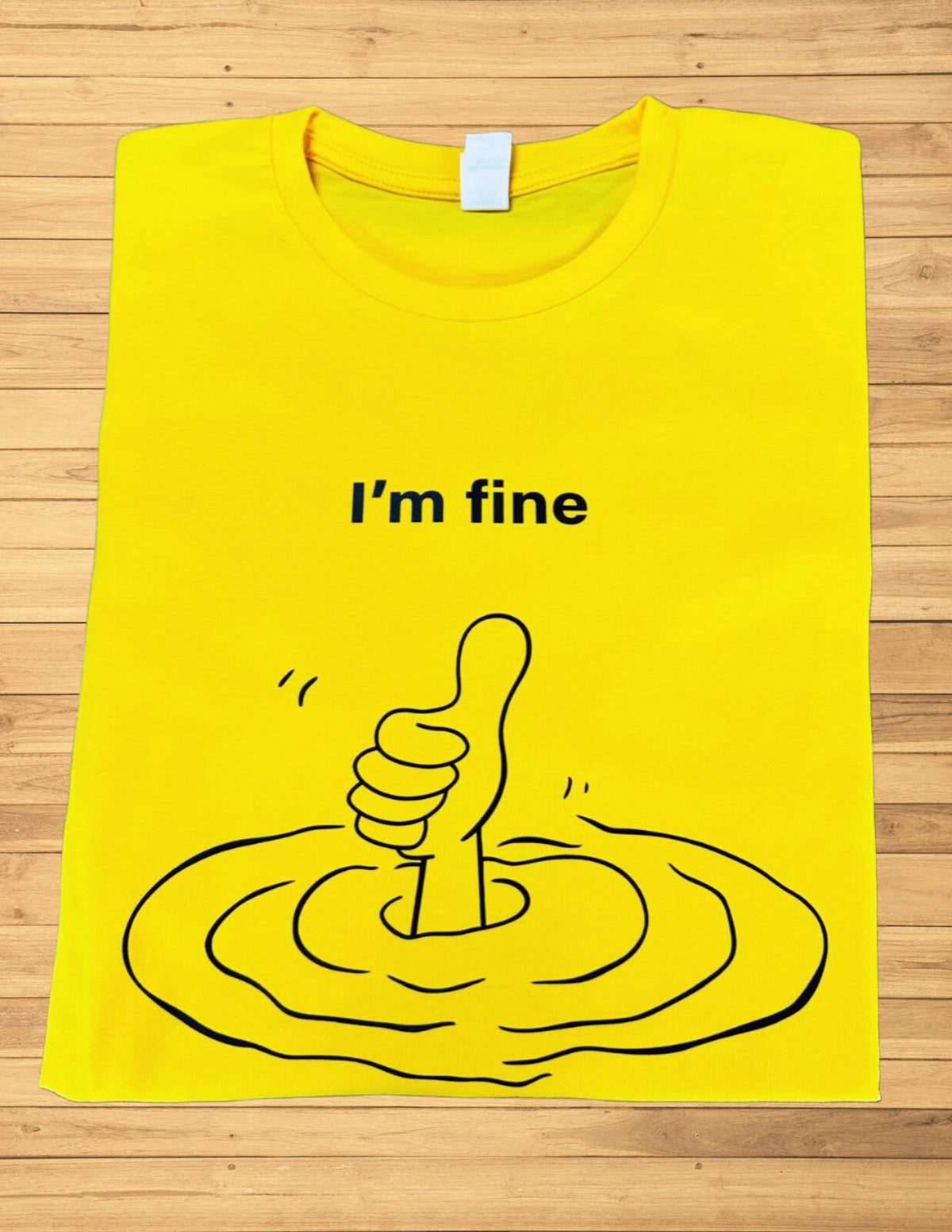 Men's I'm Fine Graphic T-Shirt
