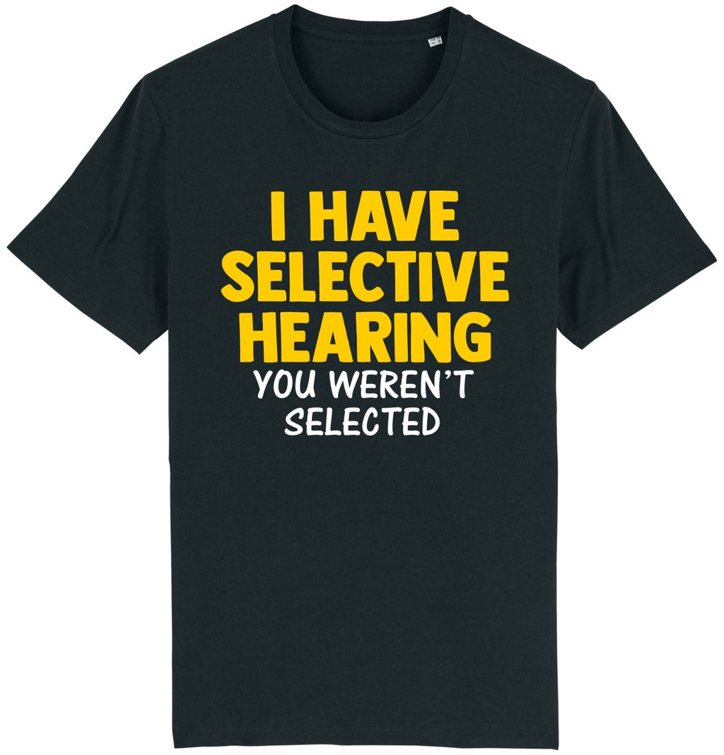 Fruit of the Loom Men's Selective Hearing Graphic T-Shirt