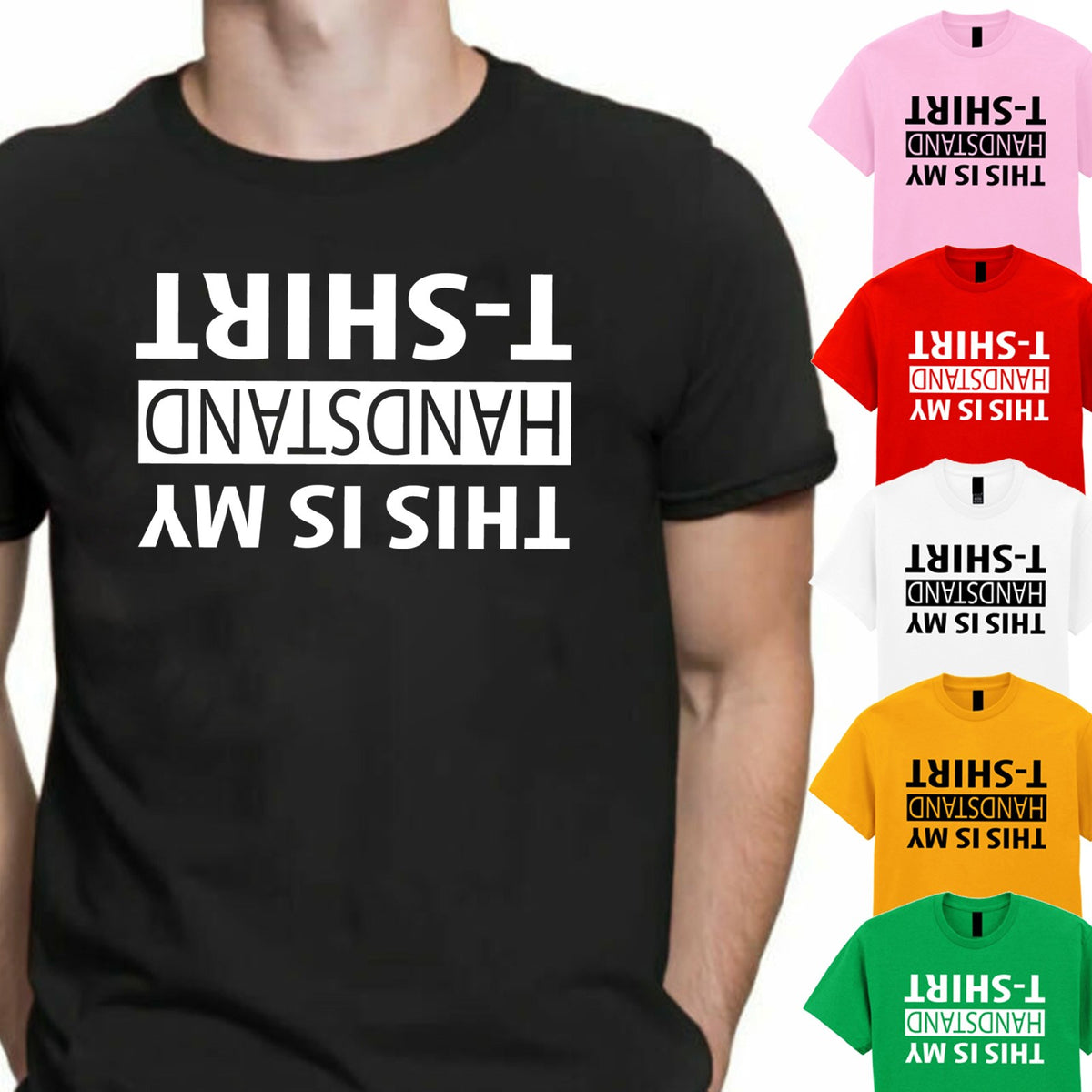 Men's This Is My Handstand Graphic T-Shirt