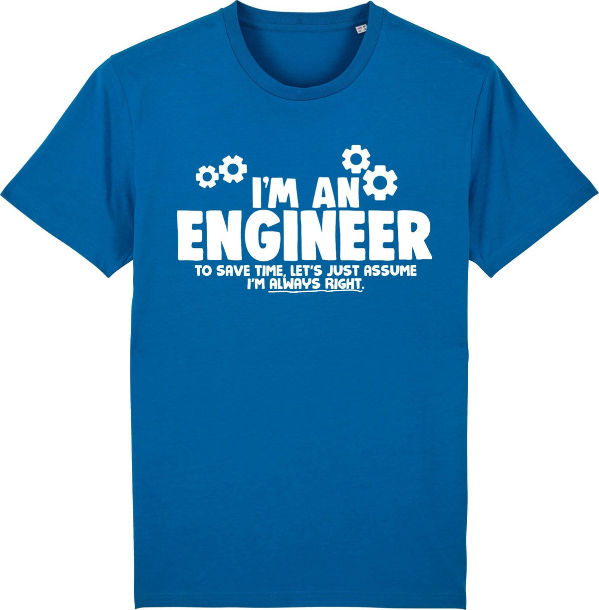 Fruit of the Loom Men's Engineer Graphic T-Shirt
