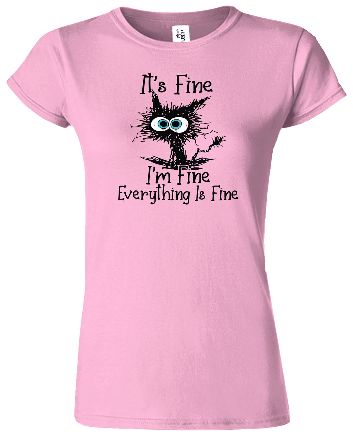 Women's I'm Fine Graphic T-Shirt