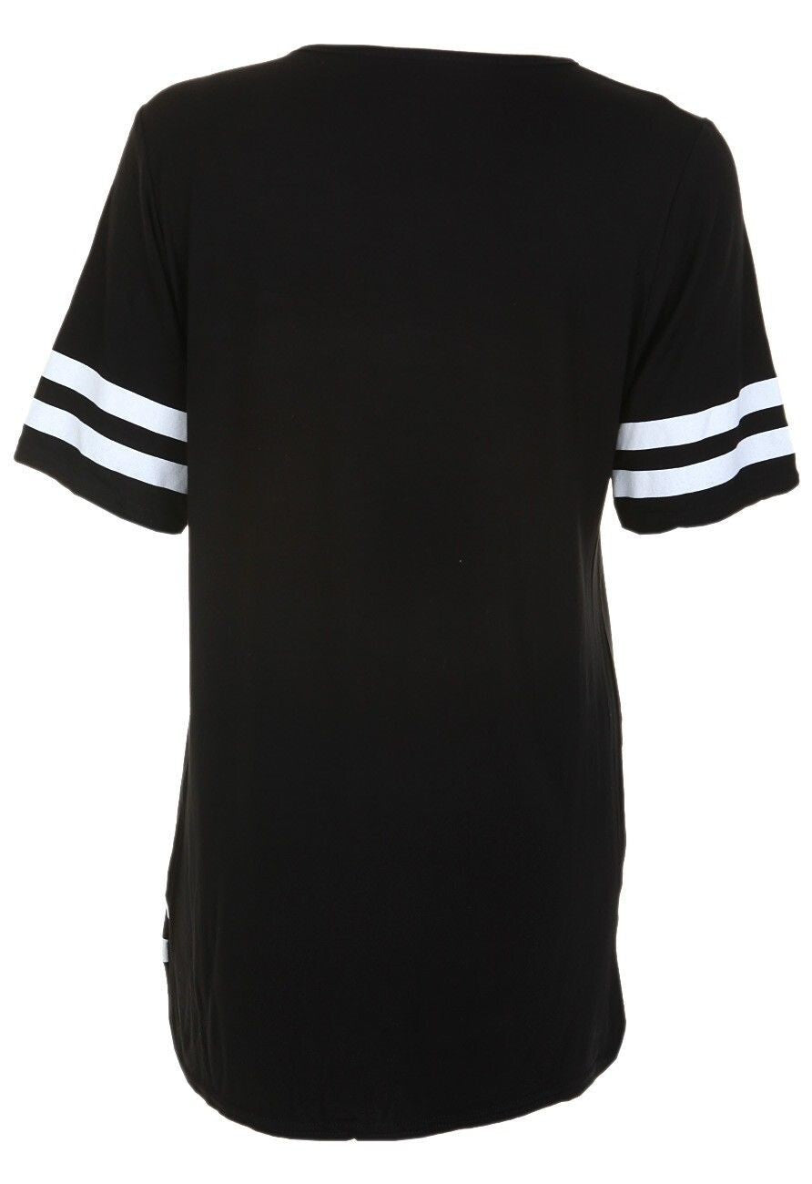 Women's New York 98 Brooklyn Stripe Varsity T-Shirt