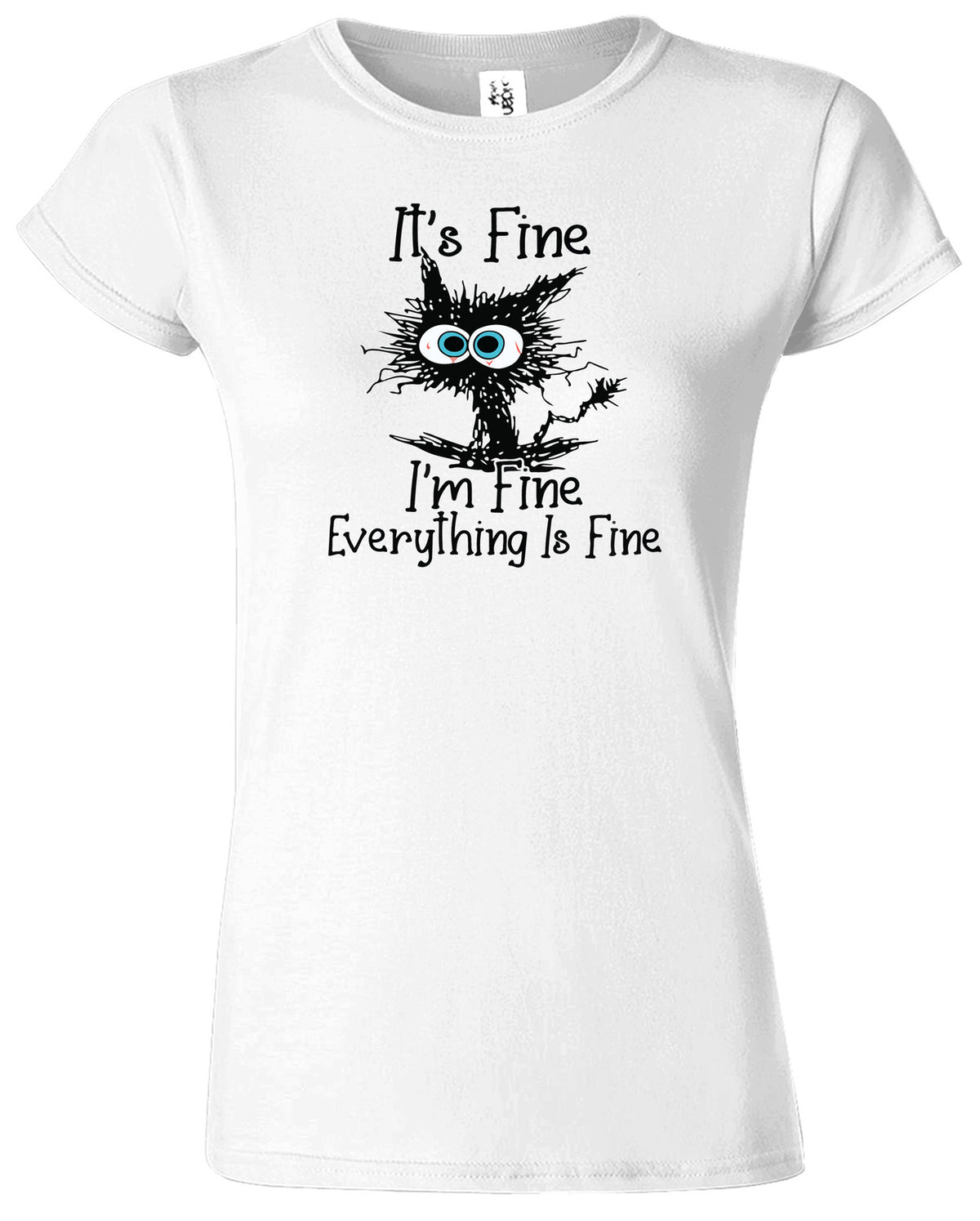 Women's I'm Fine Graphic T-Shirt