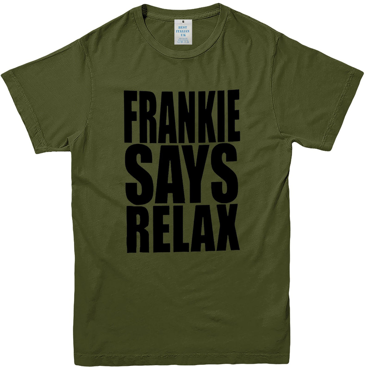 Men's Frankie Says Relax Retro Novelty T-Shirt