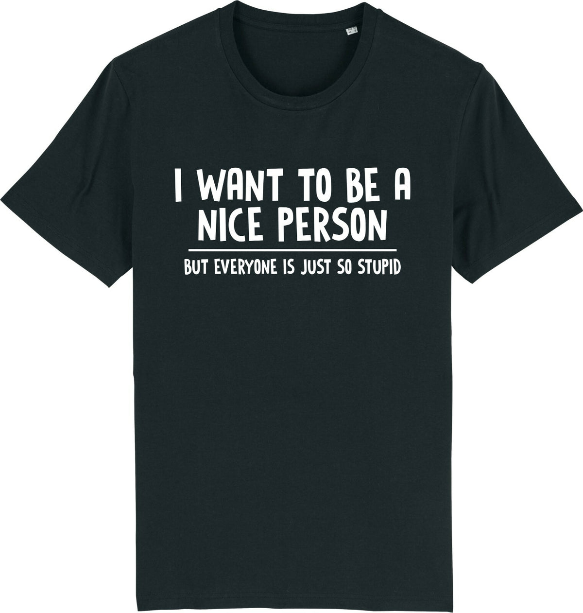 Fruit of the Loom Men's Nice Person Graphic T-Shirt