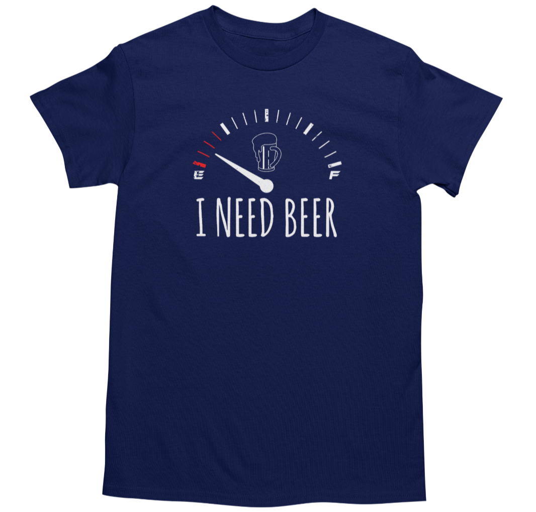 Men's Funny Novelty Joke Graphic T-Shirt Navy