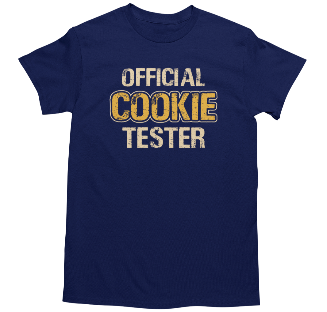 Men's Funny Novelty Joke Graphic T-Shirt Navy
