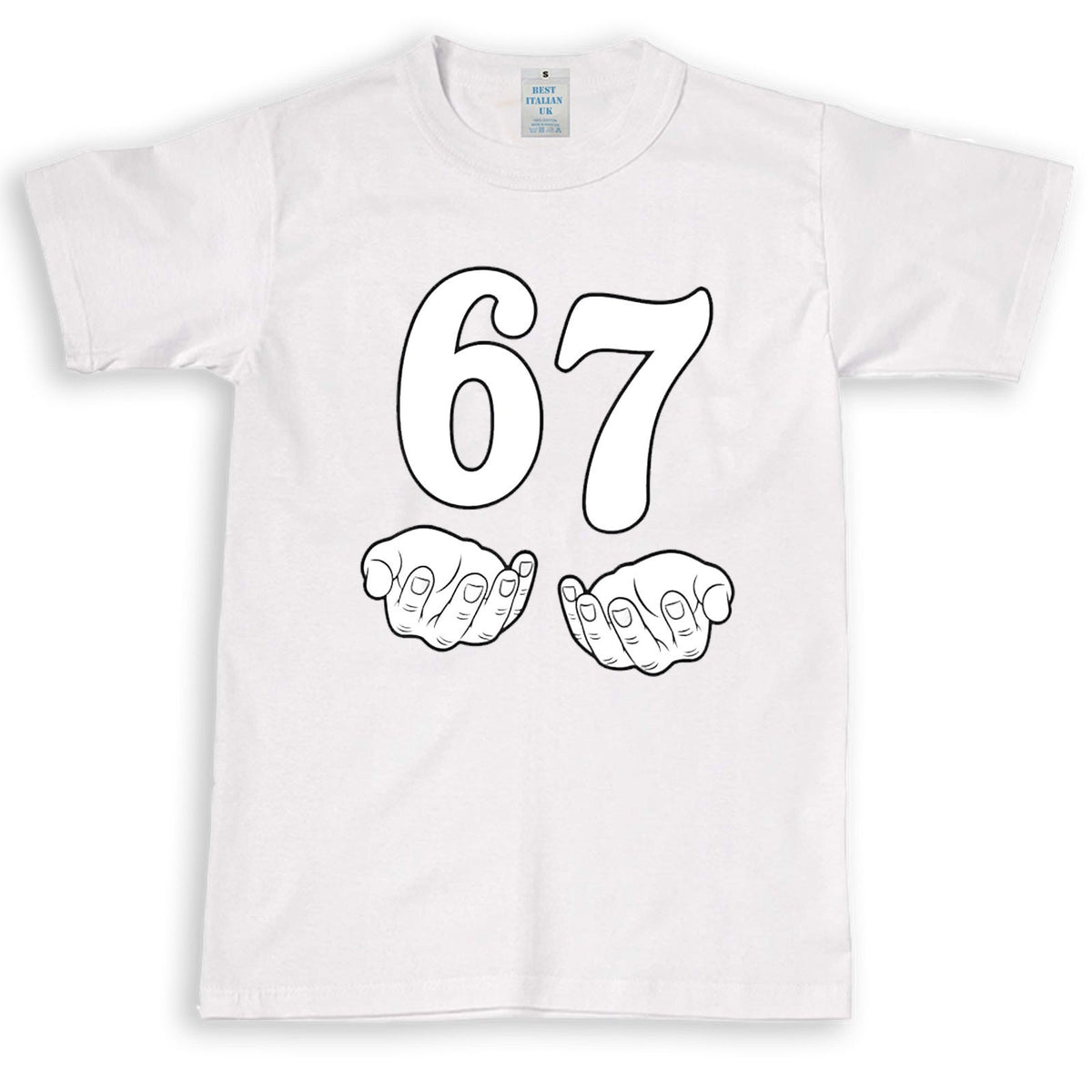 Unisex 67 Funny Meme Christmas T-Shirt Six Seven Xmas Gift