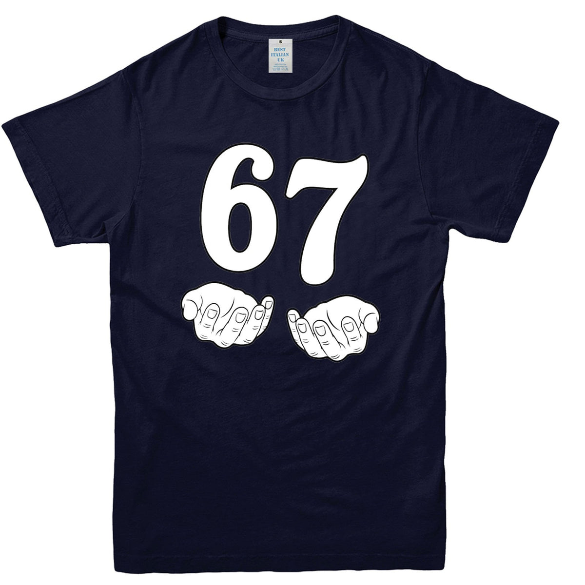 Unisex 67 Funny Meme Christmas T-Shirt Six Seven Xmas Gift