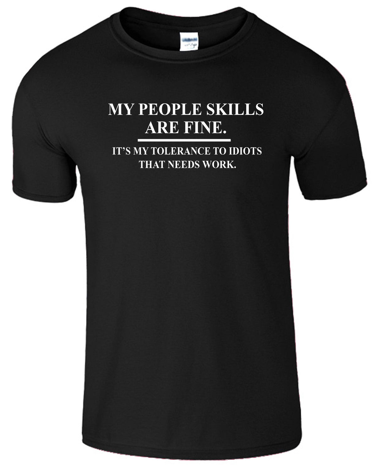Men's Sarcastic Slogan Humour T-Shirt Short Sleeve