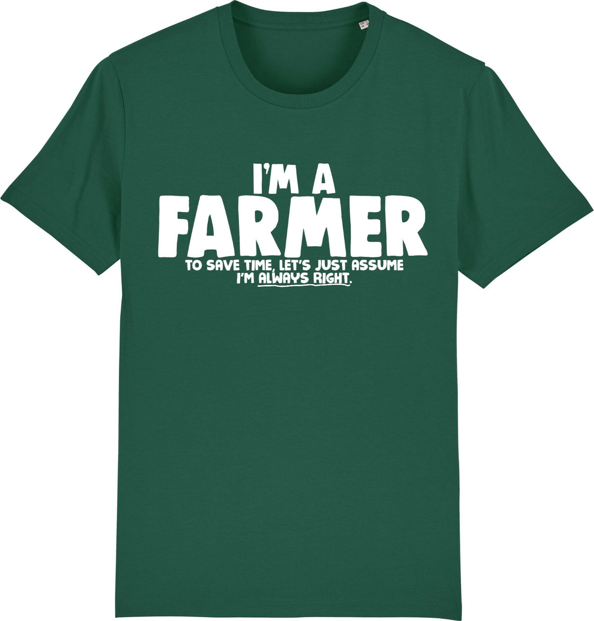 Fruit of the Loom Men's Farmer Graphic T-Shirt