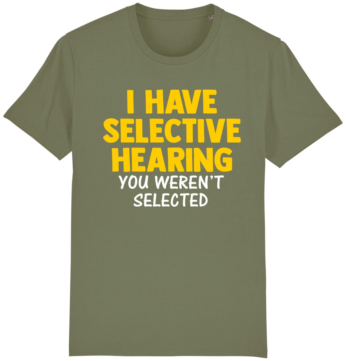 Fruit of the Loom Men's Selective Hearing Graphic T-Shirt
