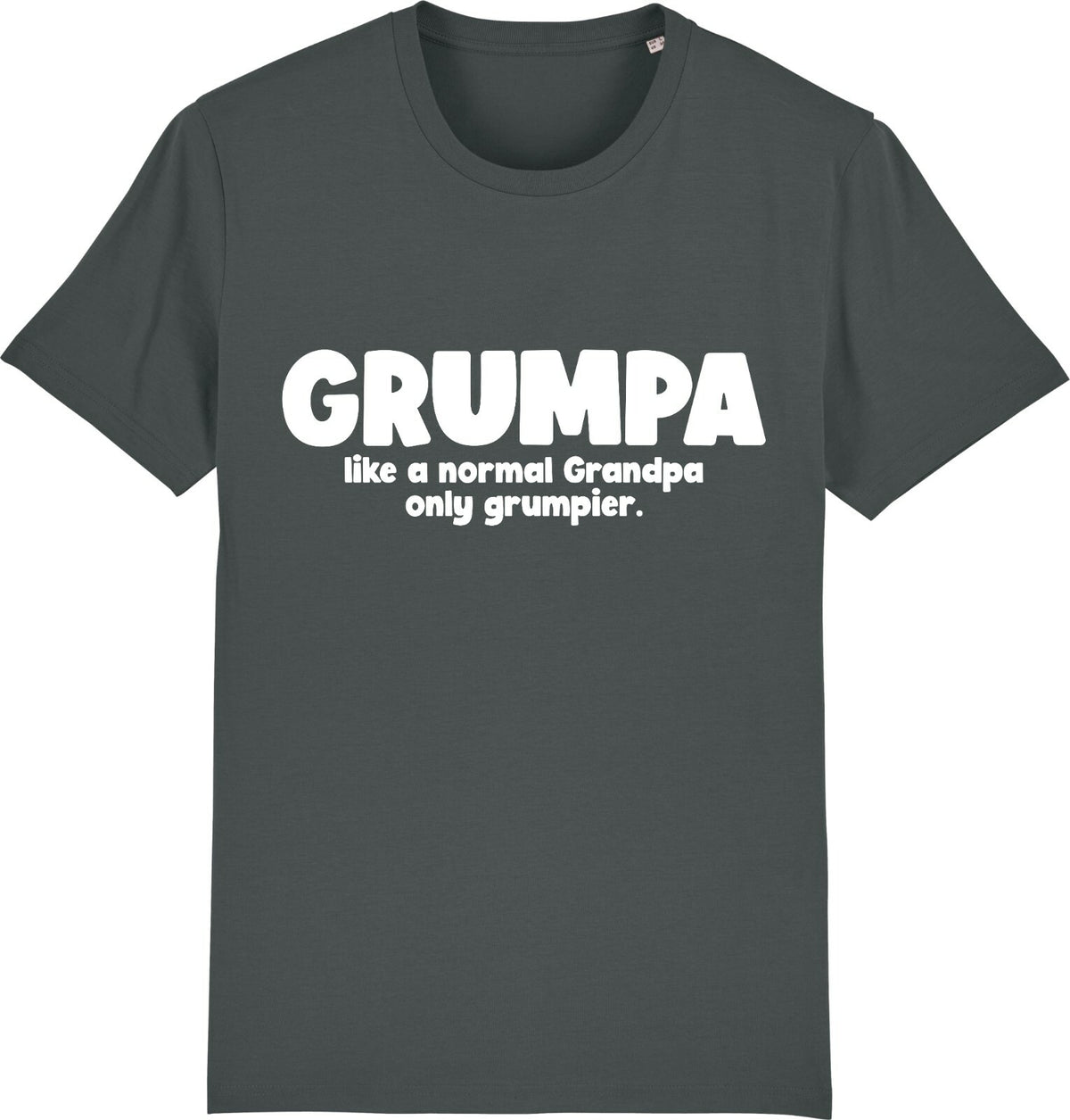 Fruit of the Loom Men's Grandpa Grumpa Graphic T-Shirt