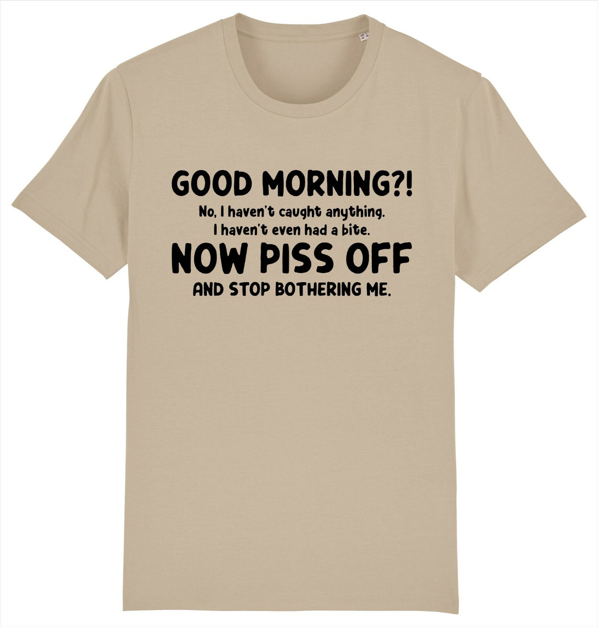 Fruit of the Loom Men's NO! I Havent Caught Anything Fishing Graphic T-Shirt