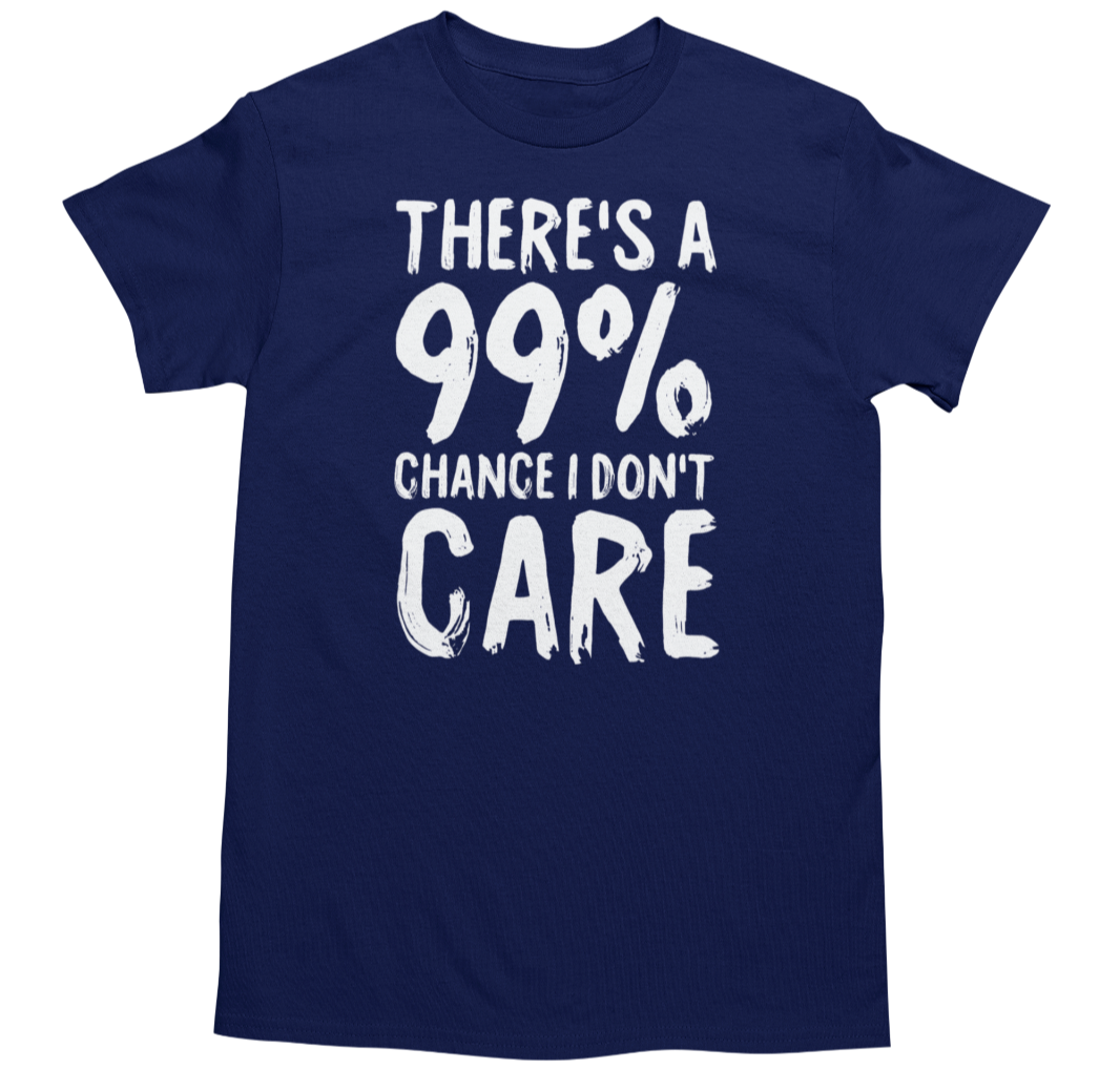 Men's Funny Novelty Joke Graphic T-Shirt Navy