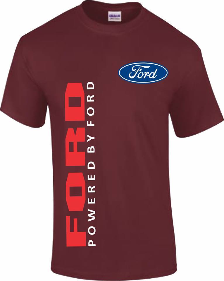 Gildan Men's Ford Logo Racing Graphic T-Shirt