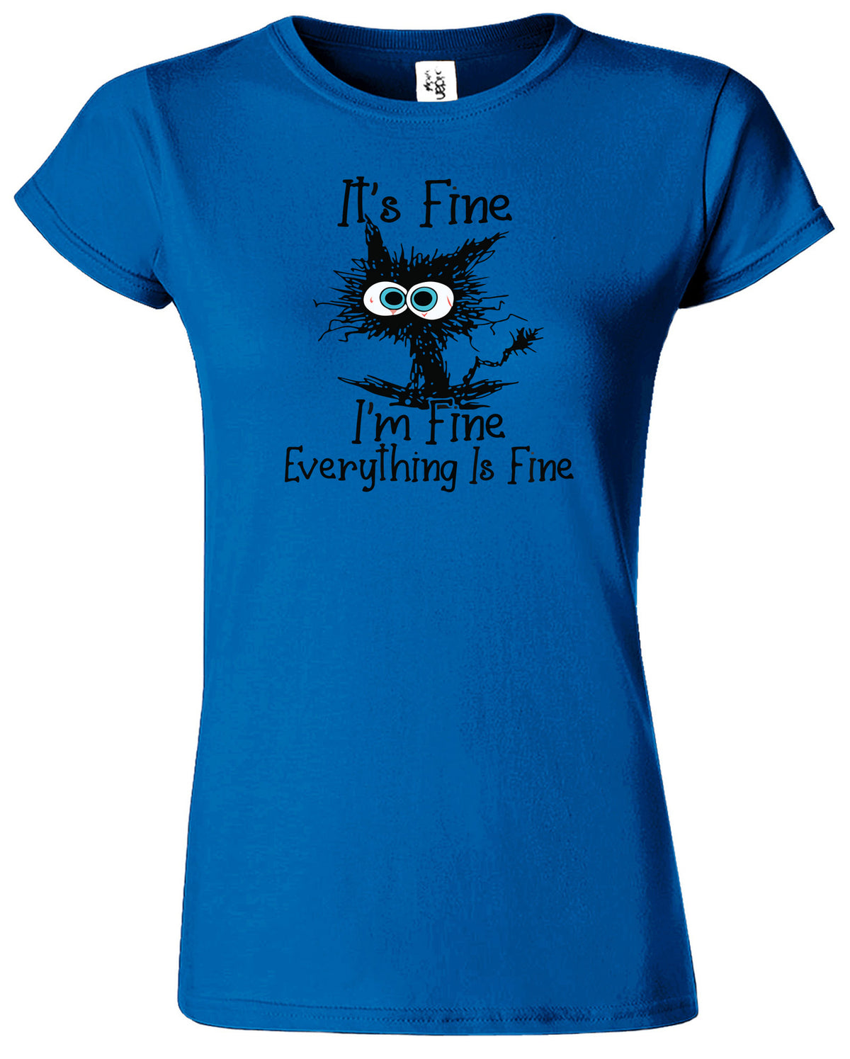 Women's I'm Fine Graphic T-Shirt