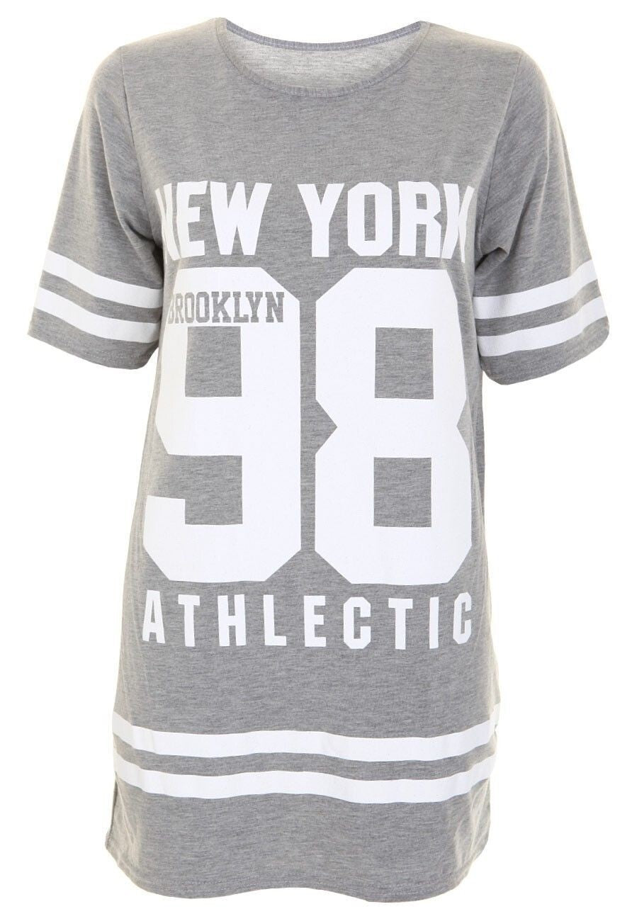 Women's New York 98 Brooklyn Stripe Varsity T-Shirt
