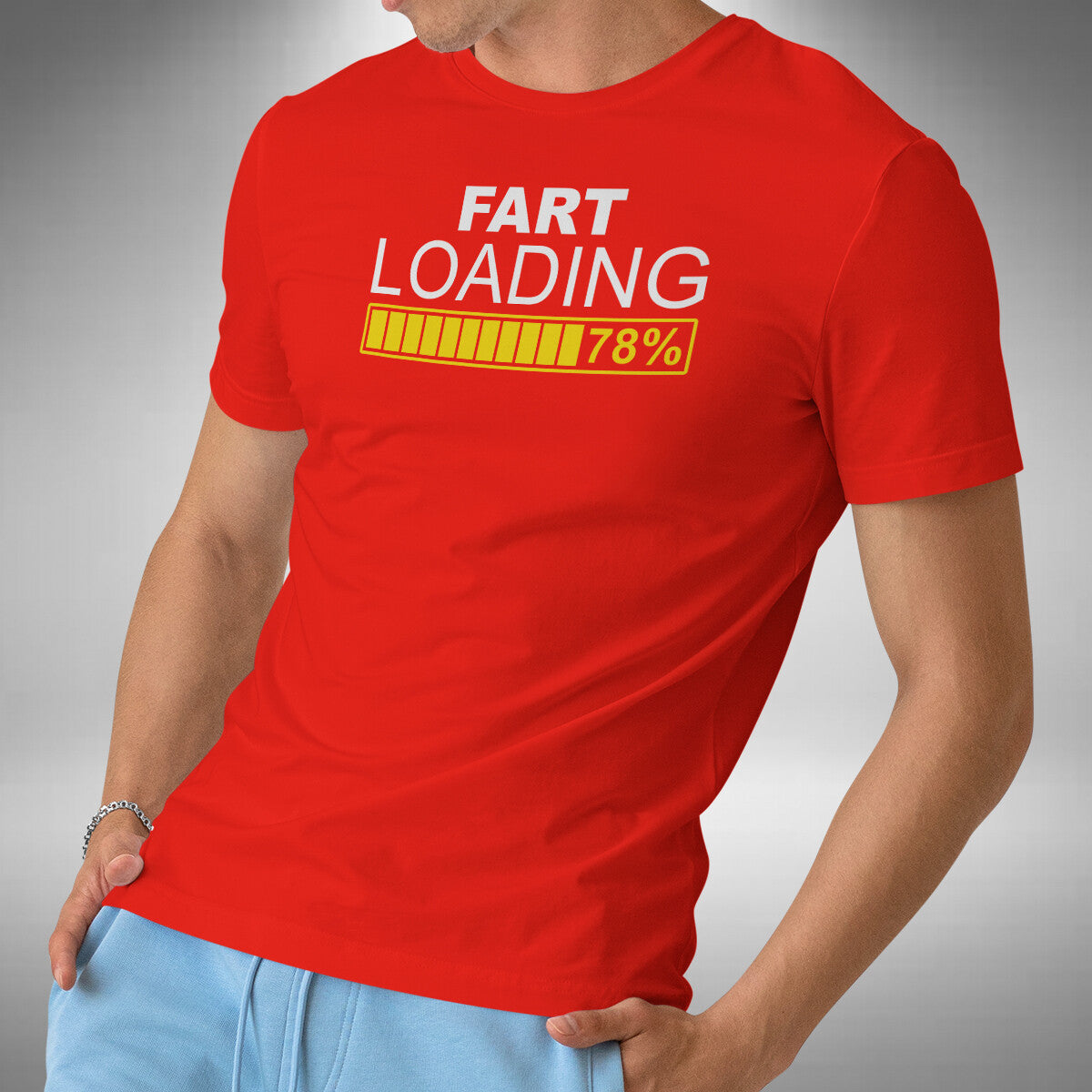 Gildan Men's Fart Loading Graphic T-Shirt