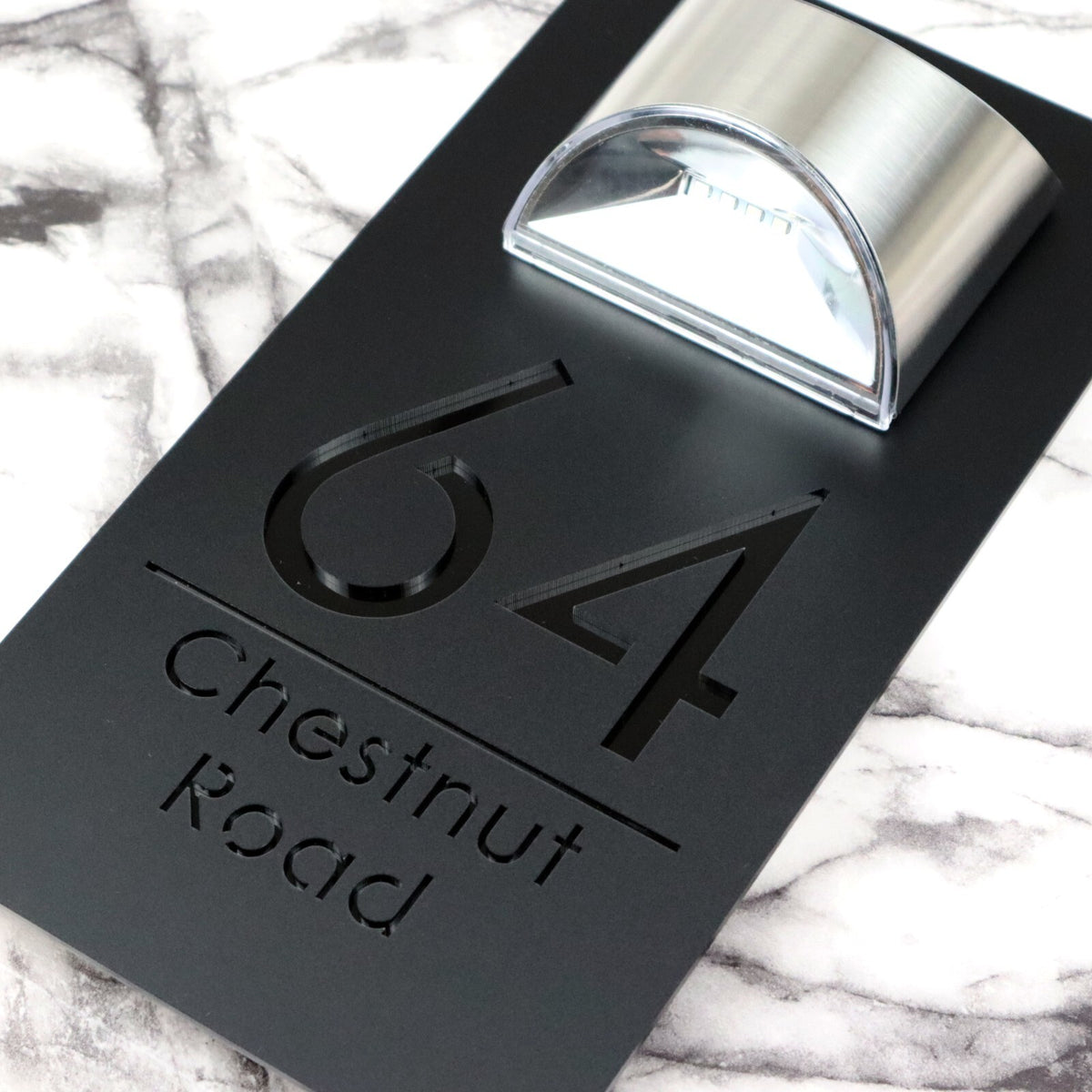 Bellissima LED House Numbers Address Plaque 160mm x 300mm